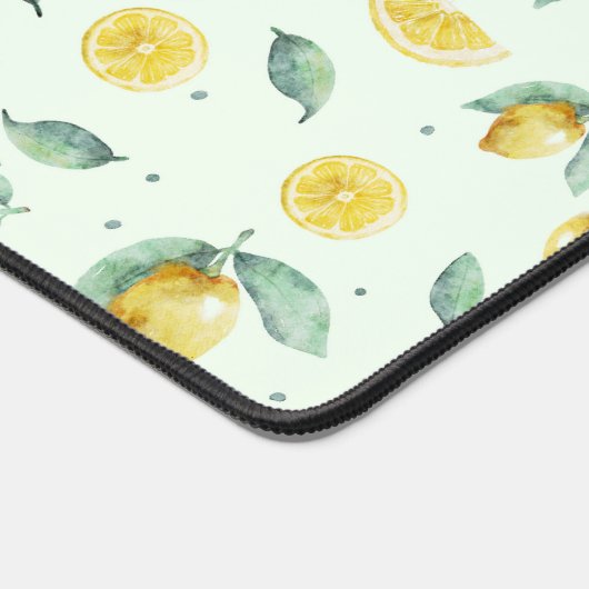 Waterverf citroenen bureaumat (Hoek)