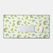 Waterverf citroenen bureaumat (Keyboard & Muis)