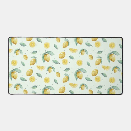 Waterverf citroenen bureaumat (Voorkant)