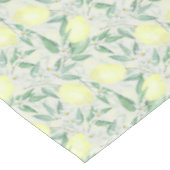 Waterverf citroenen, citrustafelblad tafelkleed (Gekanteld)