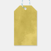 Waterverf citroenen dank u cadeaulabel (Achterkant)