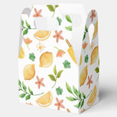 Waterverf citroenen en ijslolly's bedankdoosjes (Geopend)