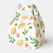 Waterverf citroenen en ijslolly's bedankdoosjes (Voorkant Zijde)