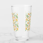 Waterverf citroenen en ijslolly's glas (Links)