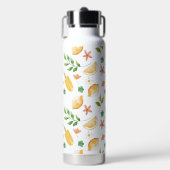 Waterverf citroenen en ijslolly's waterfles (Voorkant)