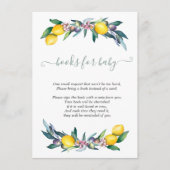 Waterverf citroenen Olijven Informatiekaartje