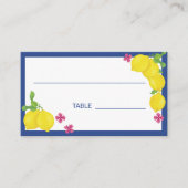 waterverf citroenen plaatskaartje (Voorkant)