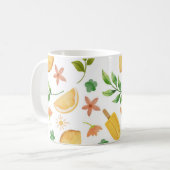Waterverf Citroenen & Popsicles Koffie Mok – Verni (Voorkant links)