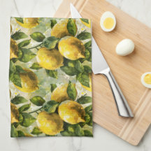 , Waterverf citroenen