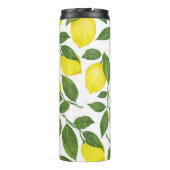 Waterverf citroenen: Zomerfruitpatroon Thermosbeker (Achterkant)