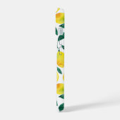 Waterverf citroenmotief iPhone 15 case (Linkerkant)