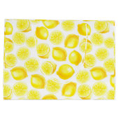 Waterverf-citroenontwerp Groot Cadeauzakje