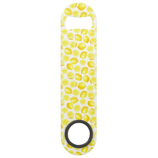 Waterverf-citroenontwerp Speed Flessenopener (Voorkant)