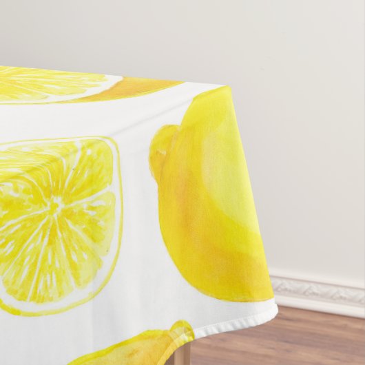 Waterverf-citroenontwerp Tafelkleed (Voorbeeld)