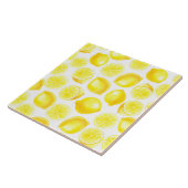 Waterverf-citroenontwerp Tegeltje (Zijkant)
