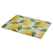 Waterverf citroenpatroon snijplank (Hoek)