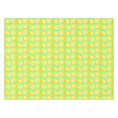 Waterverf citroenpatroon tafelkleed (Voorkant (Horizontaal))