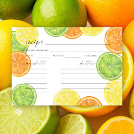 Waterverf citrus Bruids douche
