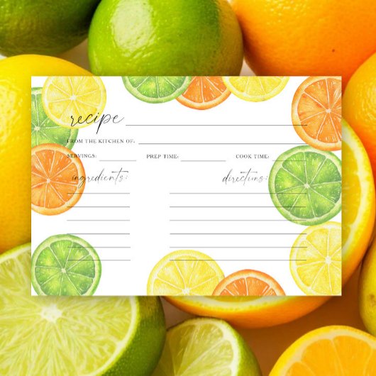 Waterverf citrus Bruids douche