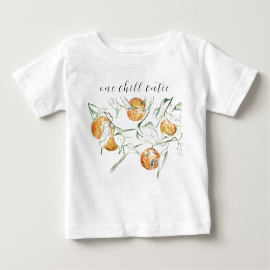 Waterverf Citrus Fruit Clementine Cutie (Voorkant)