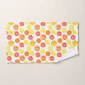 Waterverf Citrus Fruit Pattern Bad Handdoek (Handdoek)