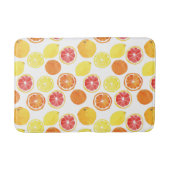 Waterverf Citrus Fruit Pattern Badmat (Voorkant)