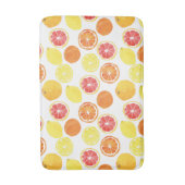 Waterverf Citrus Fruit Pattern Badmat (Voorkant Verticaal)