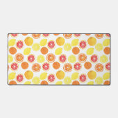 Waterverf Citrus Fruit Pattern Bureaumat (Voorkant)