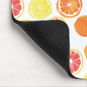 Waterverf Citrus Fruit Pattern Muismat (Hoek)