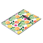 Waterverf Citrus Fruit Pattern Notitieboek (Linkerzijde)