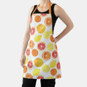 Waterverf Citrus Fruit Pattern Schort (Insitu)