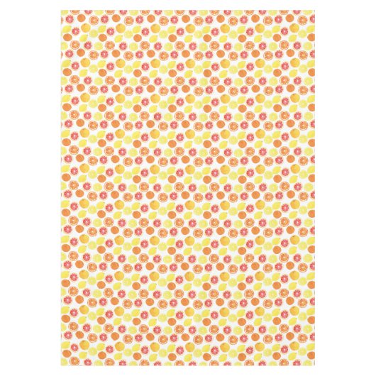 Waterverf Citrus Fruit Pattern Tafelkleed (Voorkant)