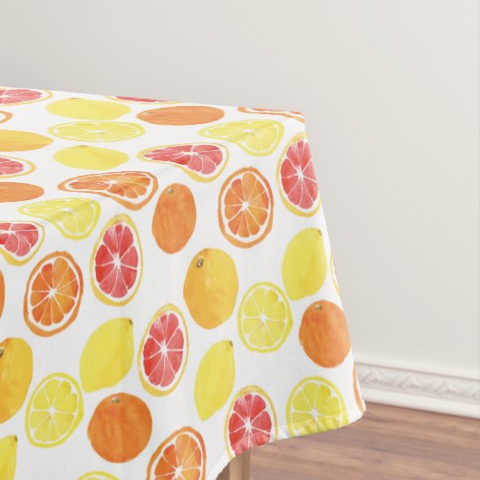 Waterverf Citrus Fruit Pattern Tafelkleed (Voorbeeld)