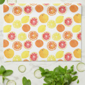 Waterverf Citrus Fruit Pattern Theedoek (Gevouwen)