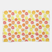 Waterverf Citrus Fruit Pattern Theedoek (Horizontaal)