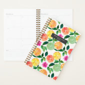 Waterverf Citrus fruits botanisch patroon Planner (Display)