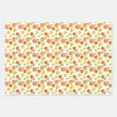 Waterverf Citrus Fun Hand-geïllustreerde Citroen L Inpakpapier Vel (Voorkant)