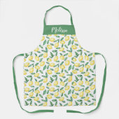  Waterverf Citrus gepersonaliseerd Schort (Voorkant)