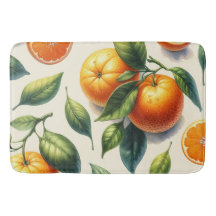 Waterverf Citrus Sinaasappel bladeren bruiloft