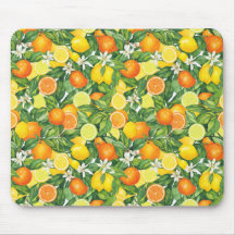 Waterverf Citrus Tuin Muismat