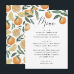 Waterverf citrusbruiloft. Zomerbloementuin Menu<br><div class="desc">Waterverf van het menu van de tuinbruiloft. Geschikt voor verjaardag,  verjaardag en elke andere partij. Neem contact met me op als je extra objecten nodig hebt.</div>