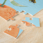 Waterverf Citrusvruchten: Hand getrokken Legpuzzel (Zijkant)