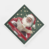 Waterverf Classic Santa Claus Papieren servetten (Hoek)