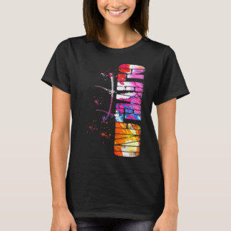 Waterverf Cleveland Lettering Clevela T-shirt