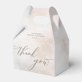 Waterverf Cloud 9 Vrijgezellenfeest Dank u Bedankdoosjes (Achterkant)