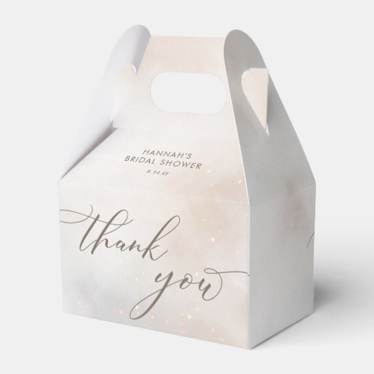 Waterverf Cloud 9 Vrijgezellenfeest Dank u Bedankdoosjes (Achterkant)