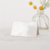 Waterverf Cloud Nine Blank Food Label of Plaatskaartje (Voorkant)