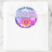 Waterverf Clouds Innov8tive Posh label (Tas)