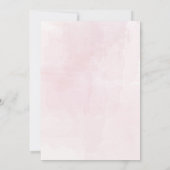 Waterverf Cocktail Party Vrijgezellenfeest Bedankkaart (Achterkant)