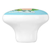 Waterverf-cocktails met zomerstijl, aangepast keramische knop (Zijkant)